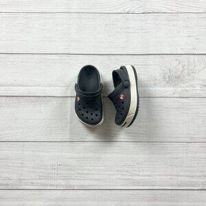 Crocs Kids Clogs Black Classic Slip On Shoes Toddler 6 7